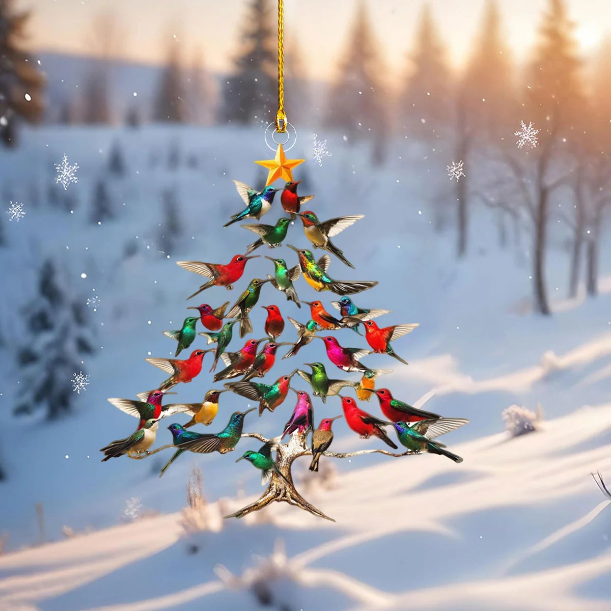 🎄Hummingbird Christmas Ornament🐦🐦