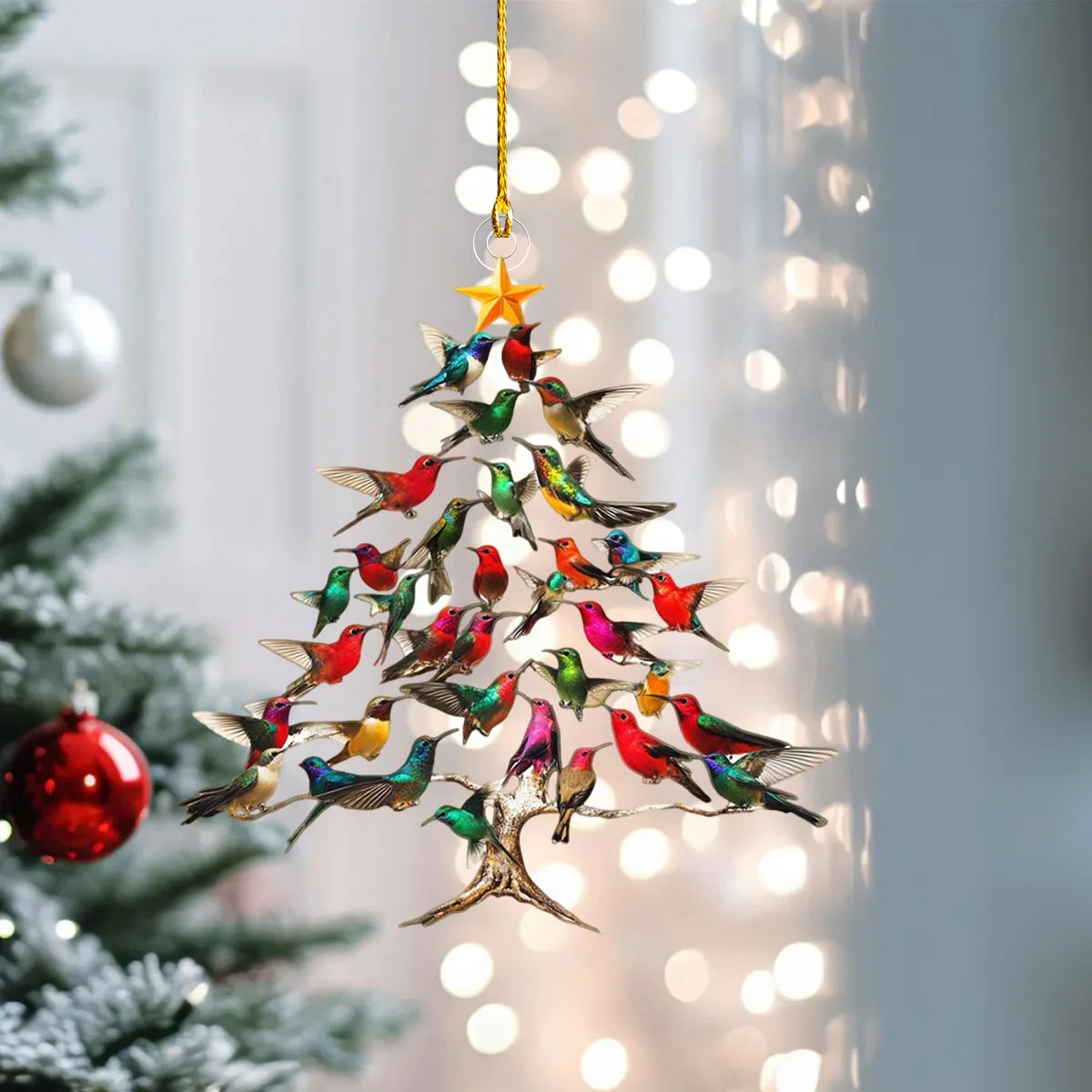 🎄Hummingbird Christmas Ornament🐦🐦