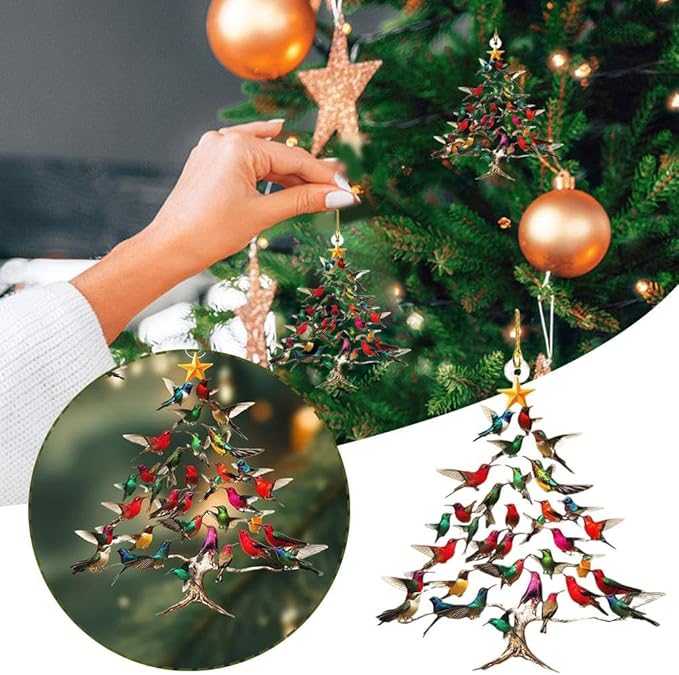 🎄Hummingbird Christmas Ornament🐦🐦